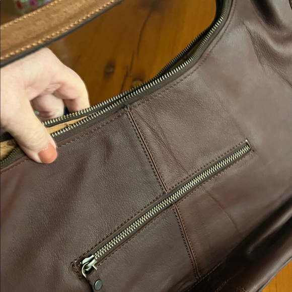 American Darling Black and Cream Shoulder Bag - Picture 3 of 3